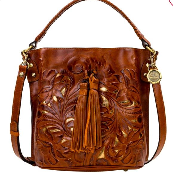 black vinyl backpack